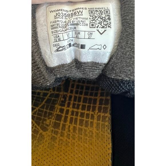 Merrell Women's Moab 3 Hiking Low Top Brindle Brown/Tan Waterproof Sneakers 10W - Picture 10 of 11